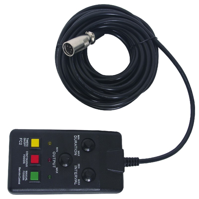 1byone Fog Machine Wired Timer Remote Controller